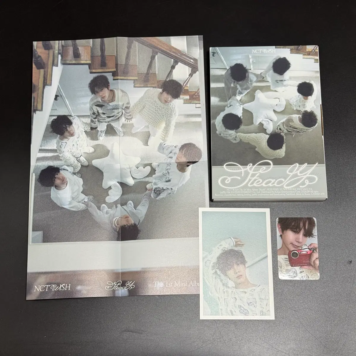 엔시티위시 스테디 프시케 개봉앨범 료포카 포함 nct wish steady psyche