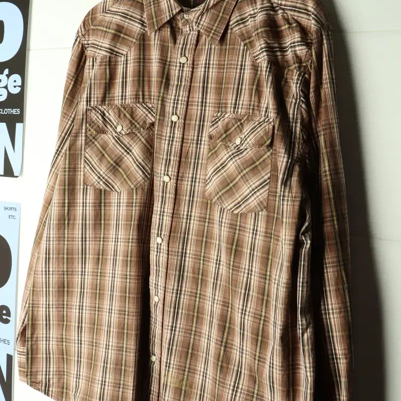 (XL-3XL) 스티브앤배리스 셔츠 남방 USA 웨스턴-H37479