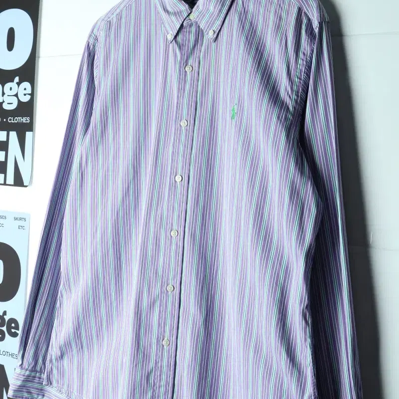 (L-2XL) 폴로 랄프로렌 셔츠 남방 스트라이프 올드스쿨-H37494