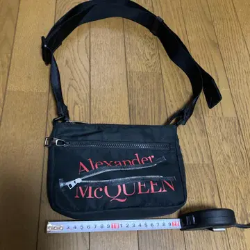 Alexander McQueen 숄더백 블랙 레어 단종 정품