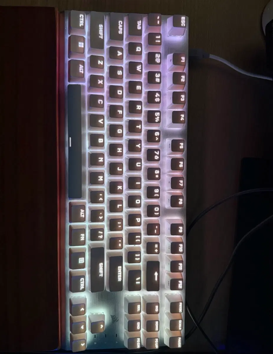 커세어 k60 pro tkl opx 광적축