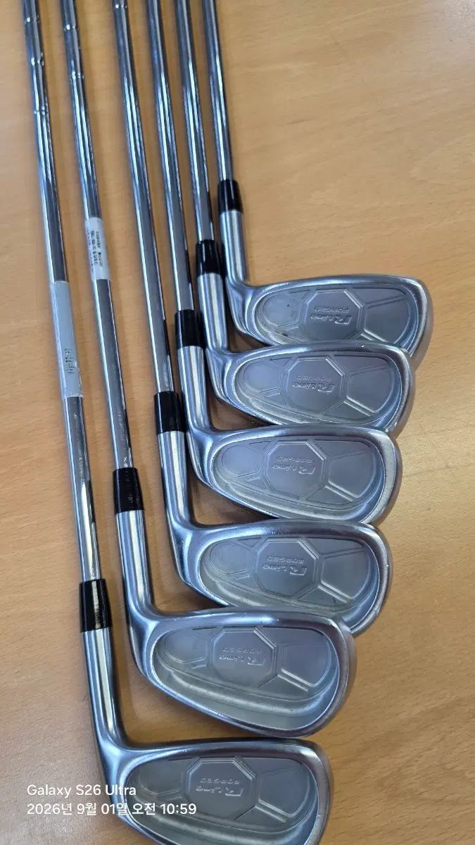 미스테리 남성용 R-LINE FORGED 아이언 세트