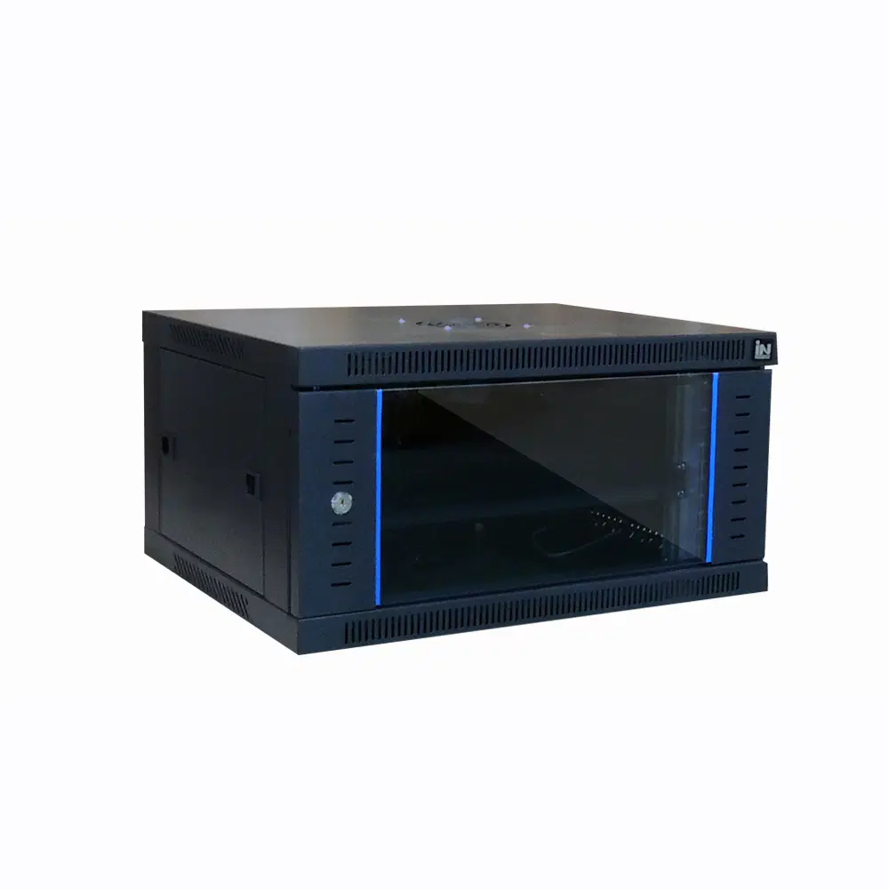 [딜러직판가/새상품]EIA/IEC 국제표준 19인치 6U 허브랙 블랙 600X450X300(WDH) 허브