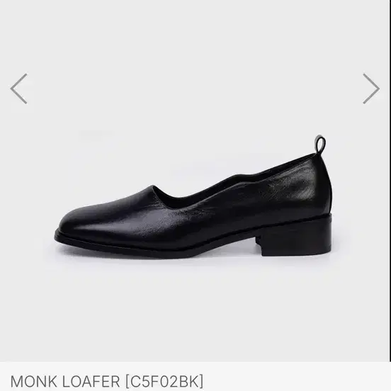 CHIELEI CHIELEI MONK LOAFER 몽크 로퍼 블랙 245 새상품
