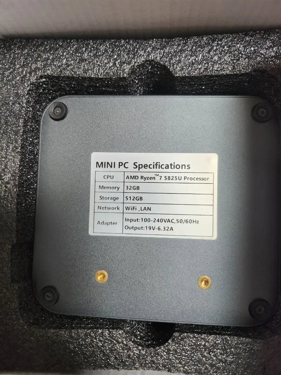 미니PC 5825U 32G RAM, 512G SSD