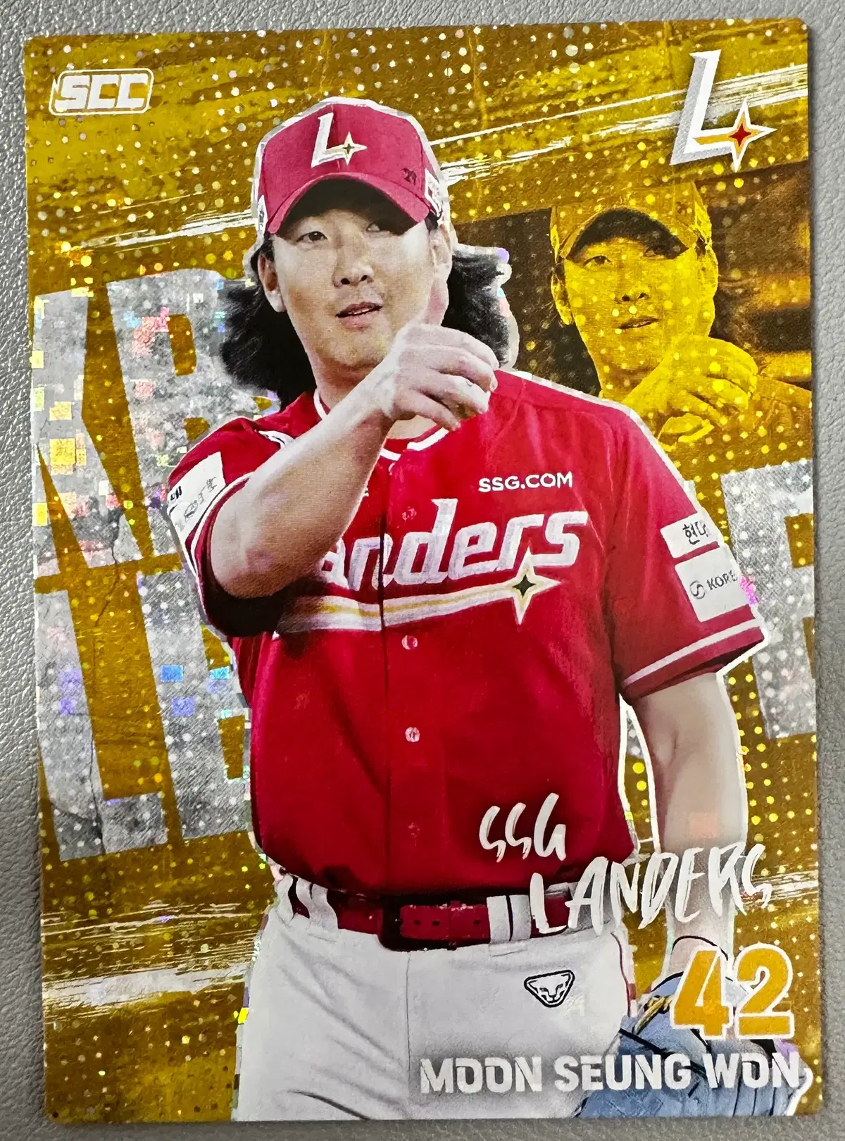 2026 KBO 오피셜 컬렉션 카드 플러스 / SSG 랜더스 문승원 (패러렐)