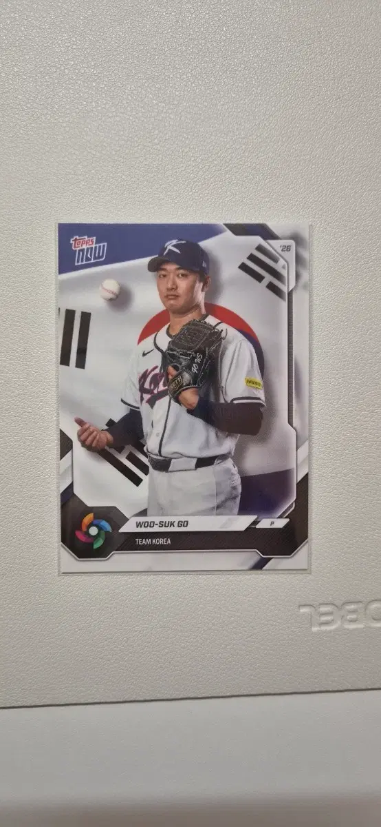 2026 WBC Topps Now 국대 LG트윈스 고우석 카드