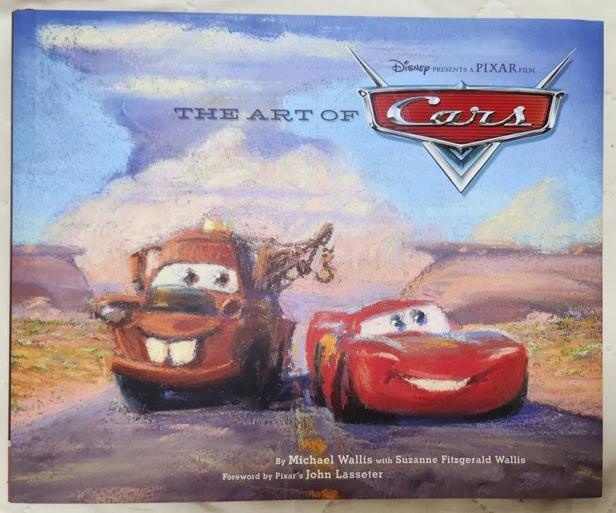 카 아트북 the art of cars 디즈니 픽사 아트북