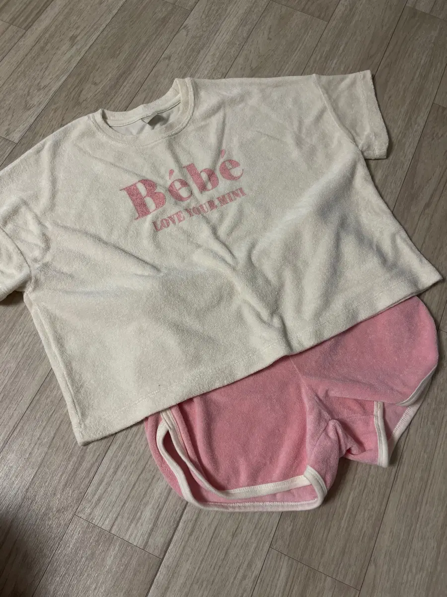 마망블랑 테리 상하복