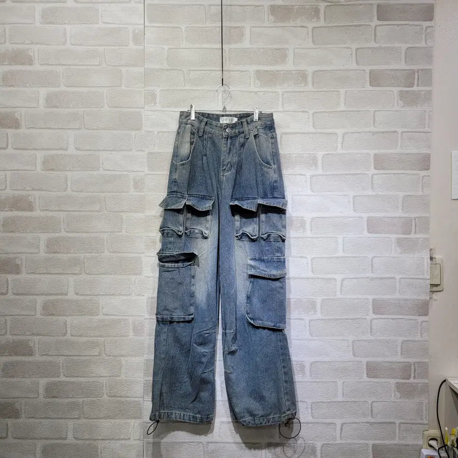 ㅎ1584 포켓 데님팬츠 S