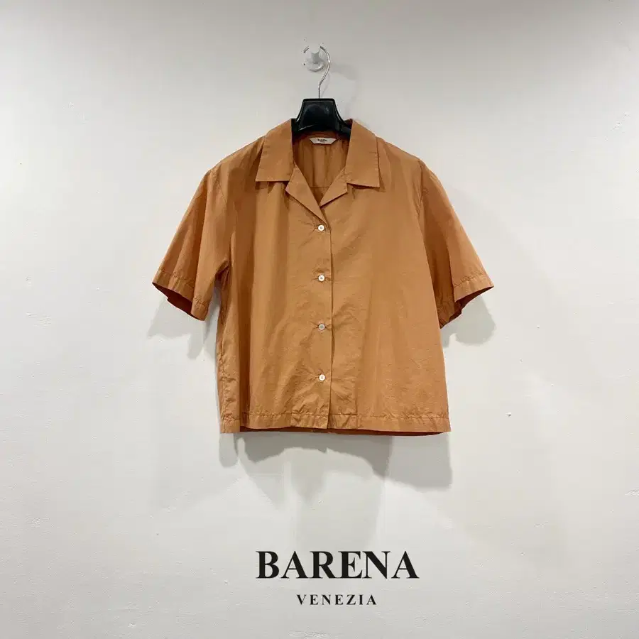 BARENA VENEZIA 바레나 반팔 셔츠 (42)