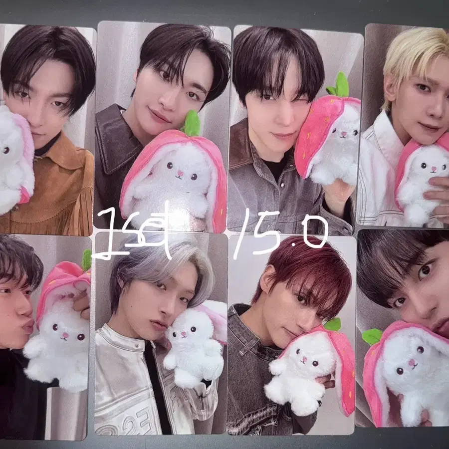 에이티즈 포카 세트 럭드 골든아워 배드 메이크스타 사운드웨이브 애니티즈