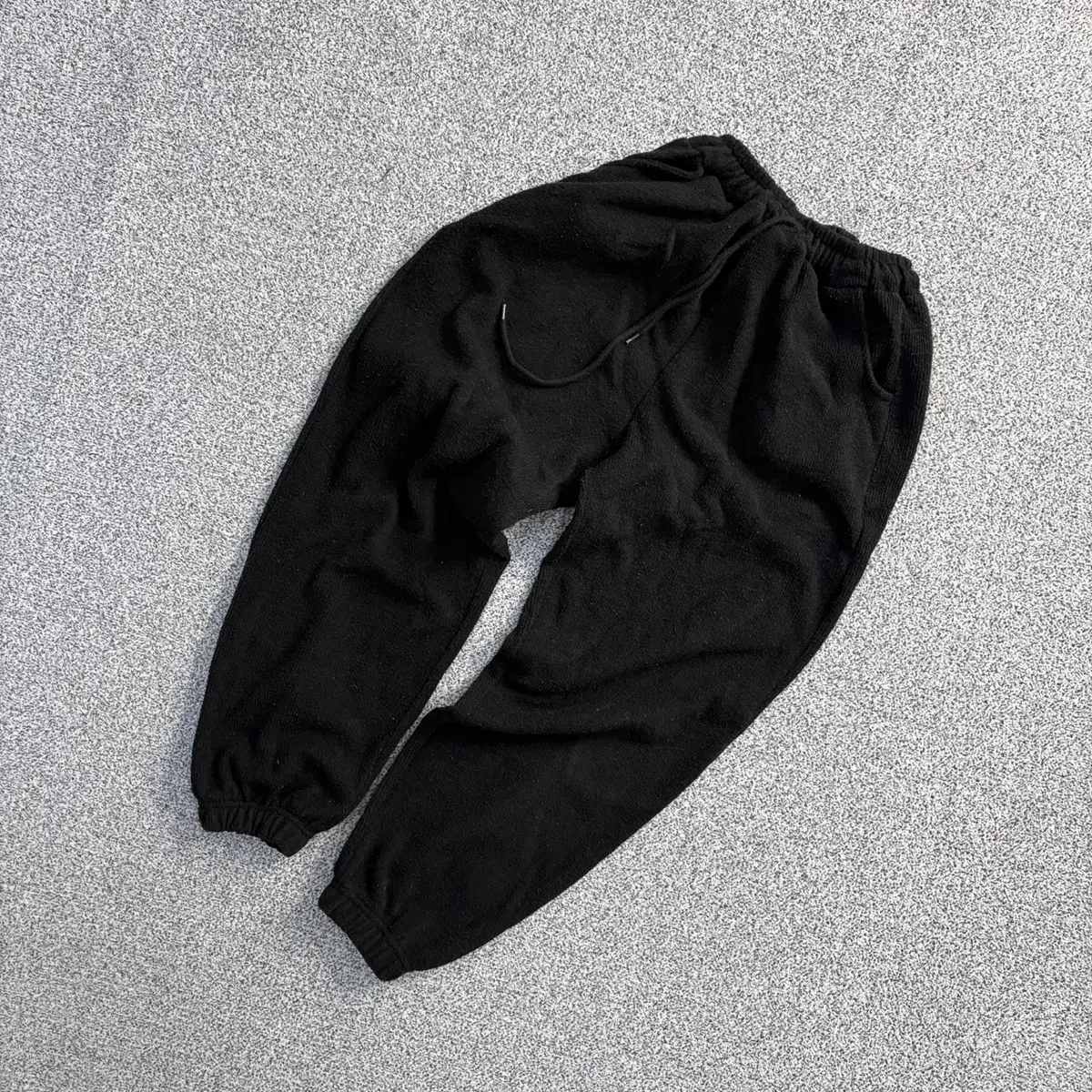 실측확인 빈티지 키즈 골지 조거바지 0901J1