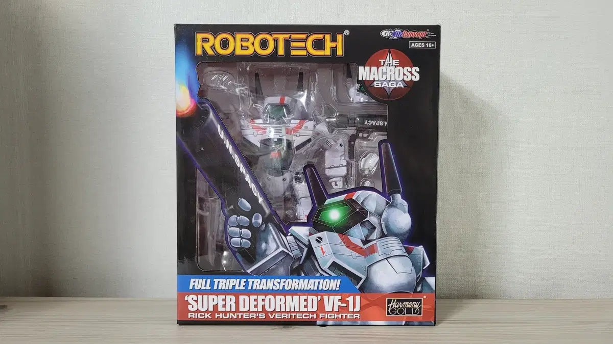 키즈컨셉 로보텍 SD 마크로스 VF-1J 릭 헌터