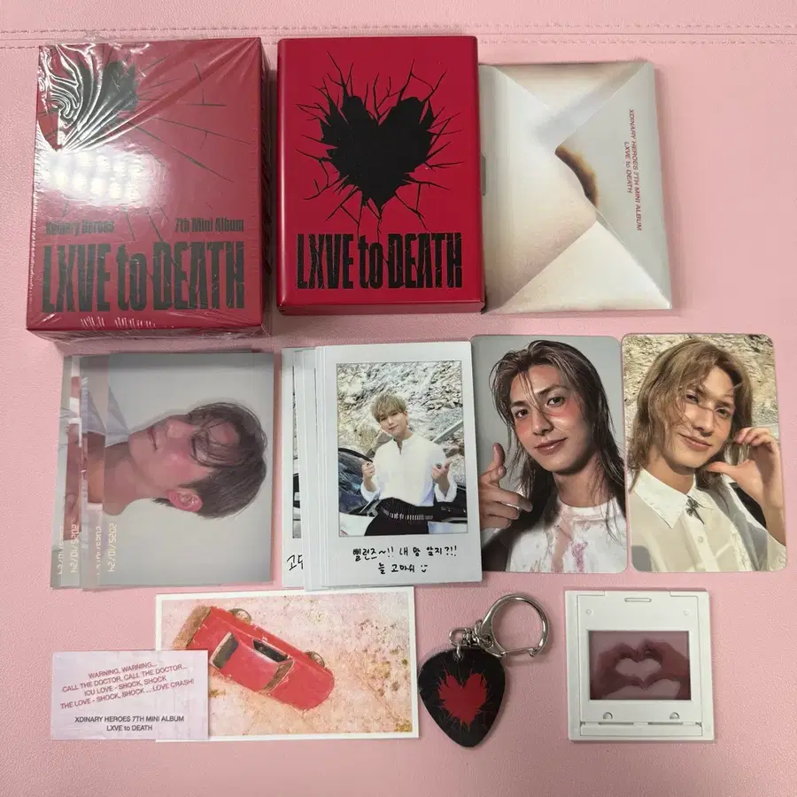 엑스디너리히어로즈 엑디즈 럽투데 앨범 틴케이스버전 주연