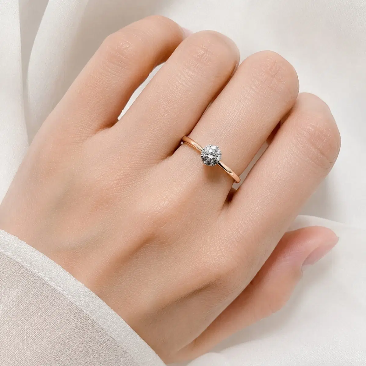 3부다이아반지(GIA 0.3ct DSI2)