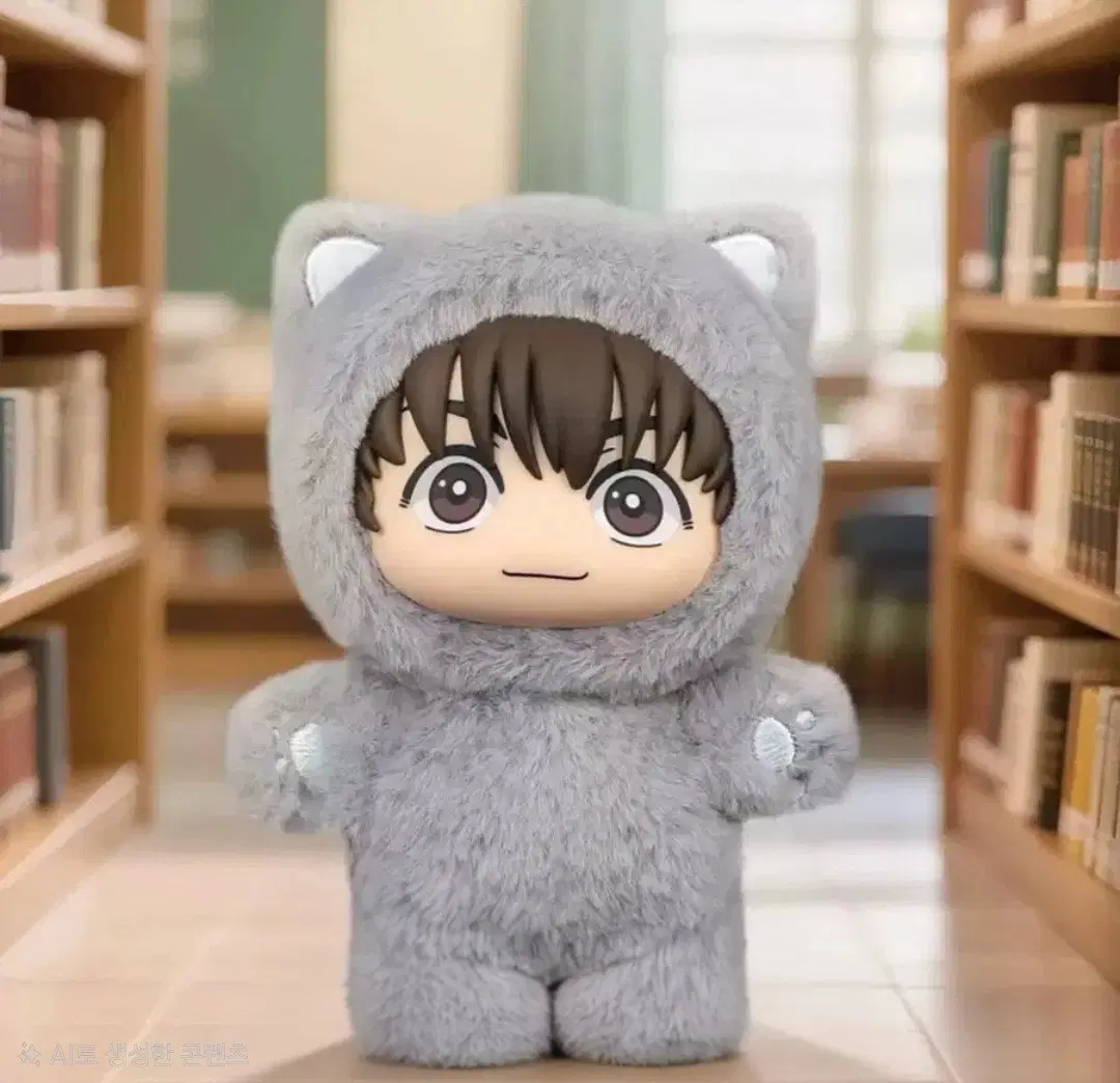 주술회전 라부부 하이바라 인형키링