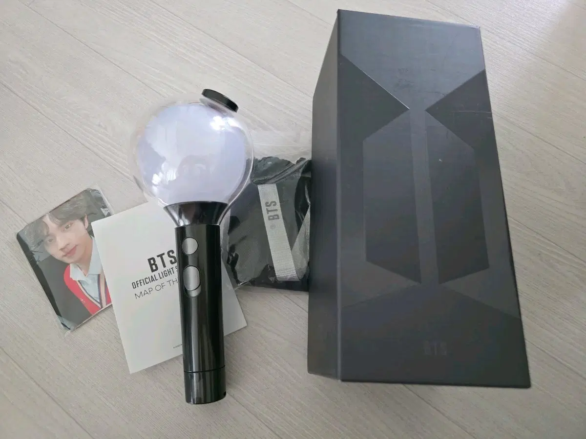 BTS 공식 응원봉 구버전 / 미사용 / 구성품 풀세트