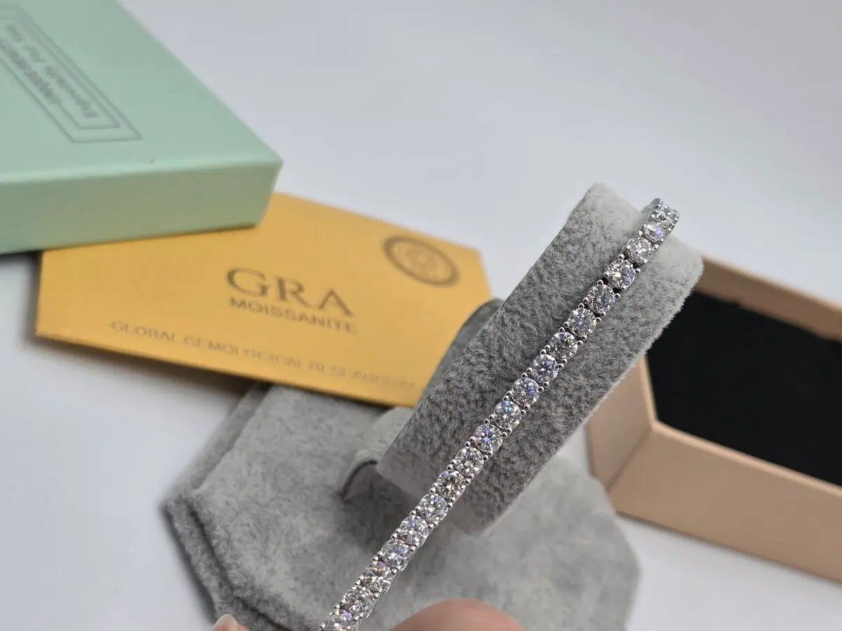 GRA 4mm /18cm 테니스 팔찌