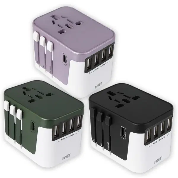해외여행용 USB 5포트 멀티아답터 5600mA