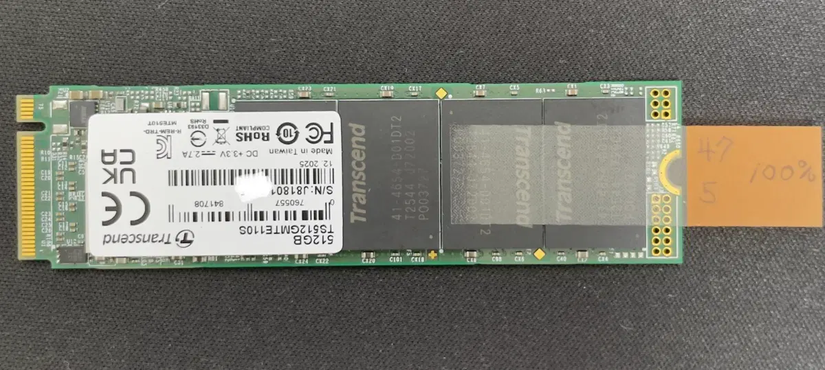 [신품] 트랜센드 Nvme 512GB 8개 판매