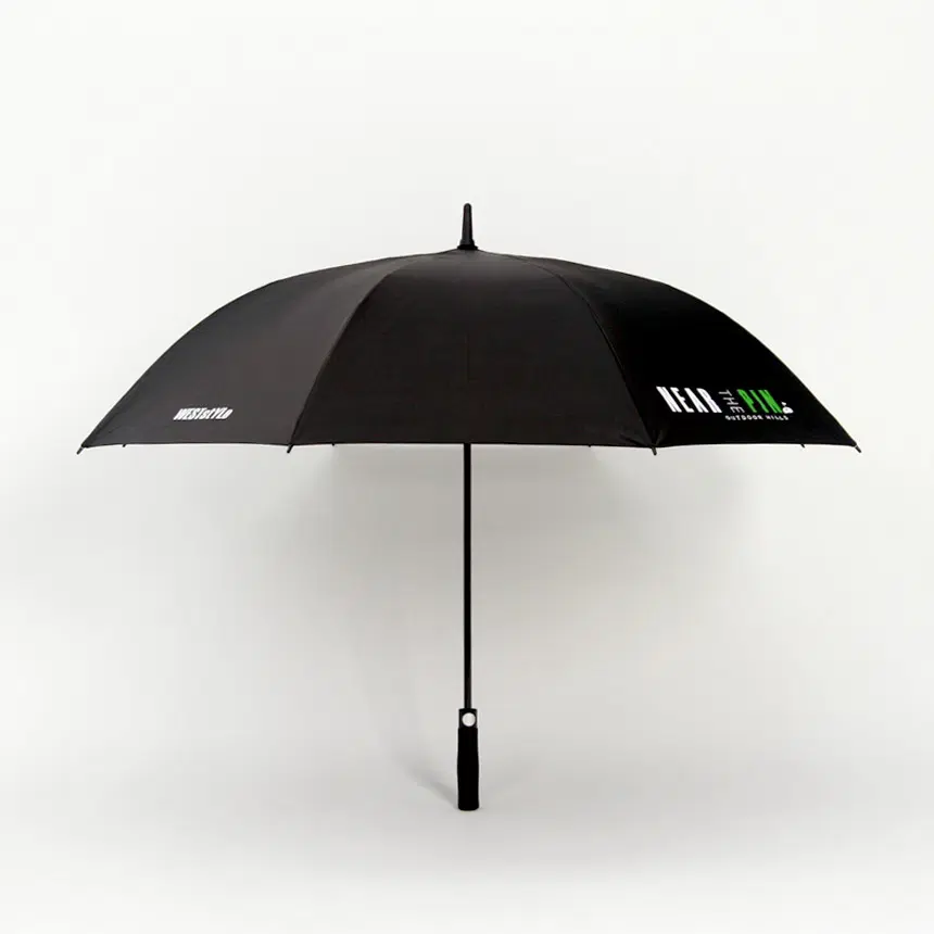 대형 UV 자외선차단 자동 암막 골프우산 (블랙)