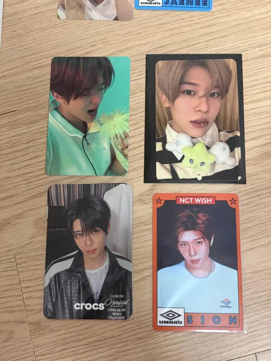 NCT WISH 엔시티 위시 시온 포카 일괄 판매