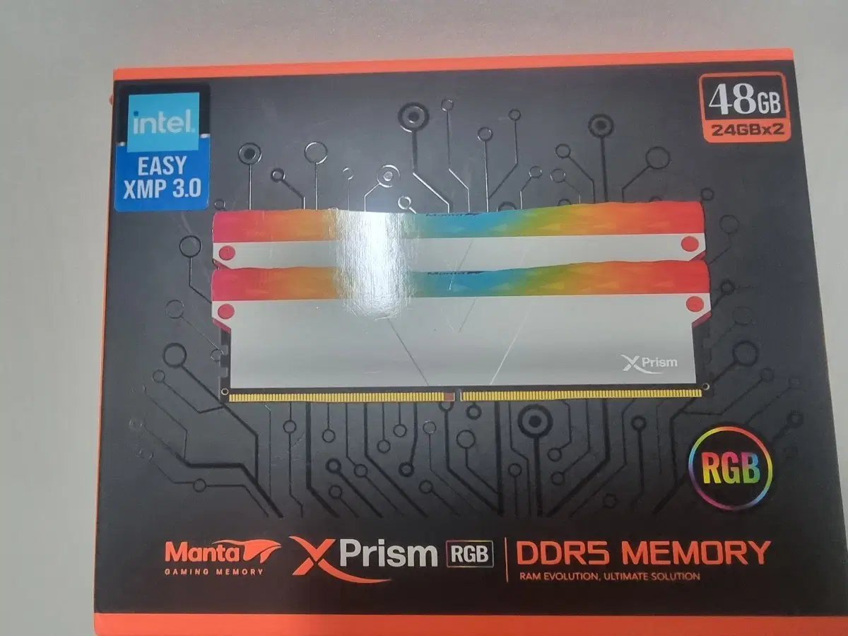V-COLOR 7200MHz 48GB 미개봉 새상품