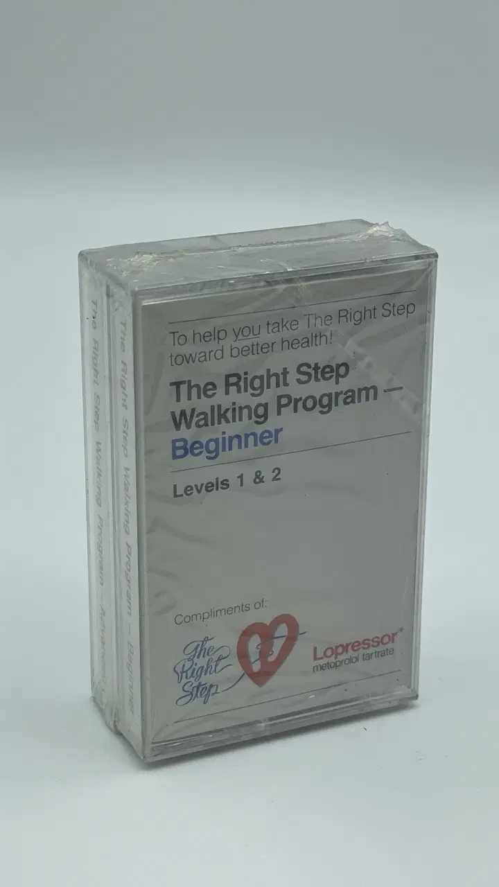 [카세트테이프/미개봉] THE RIGHT STEP WALKING PROGRAM BEGINNER / ADVANCED [수입반]