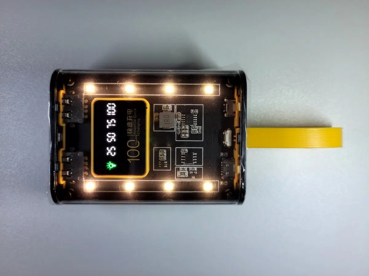(새제품)조명형 보조배터리 10000mAh