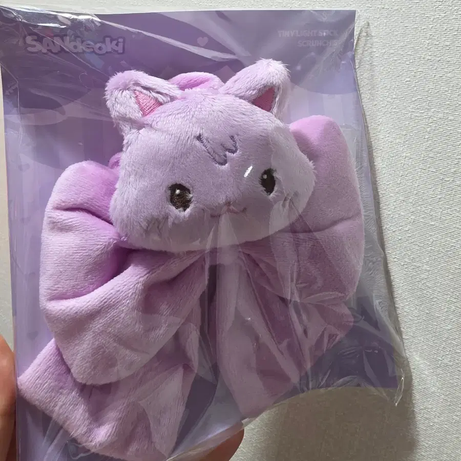 SANdeoki Tiny lightstick scrunchie (+pc)