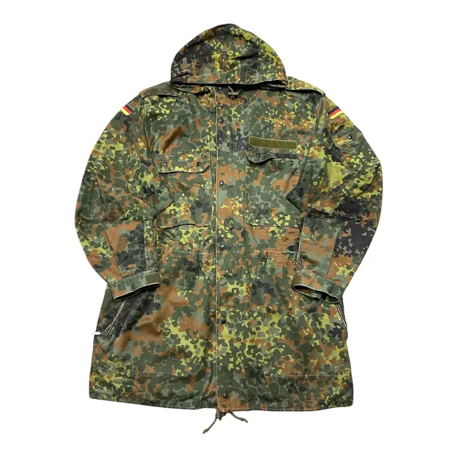 밀리터리 90s 독일군 플렉탄 카모플라주 야상 자켓 파카