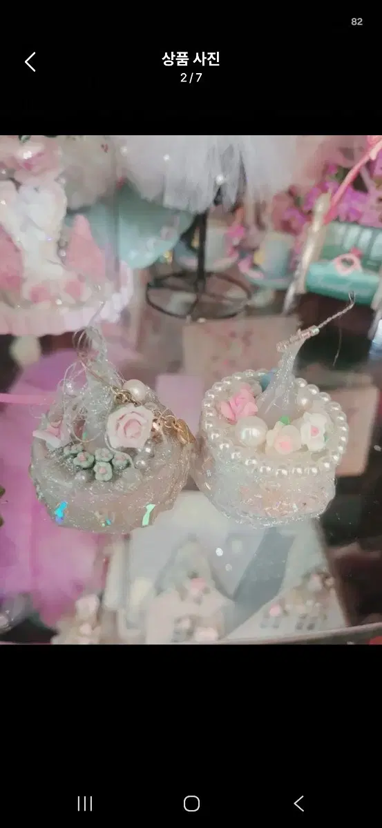 수입 케이크 캔들세트