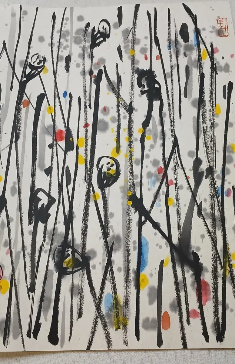 중국그림 우관중(가을연밥)
