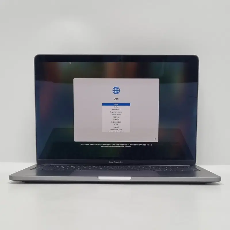 애플 맥북프로13 터치바 M2 CPU8코어 GPU10코어 램8GB SSD256GB 그레이 12