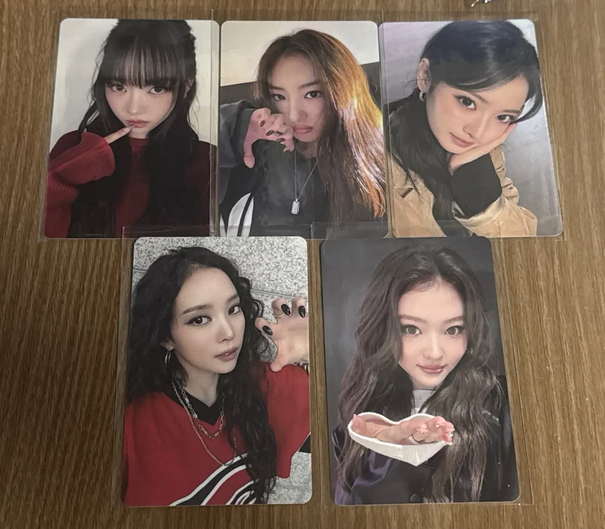 미야오 MEOVV 중국 팝머치 영상통화 특전 세트 양도