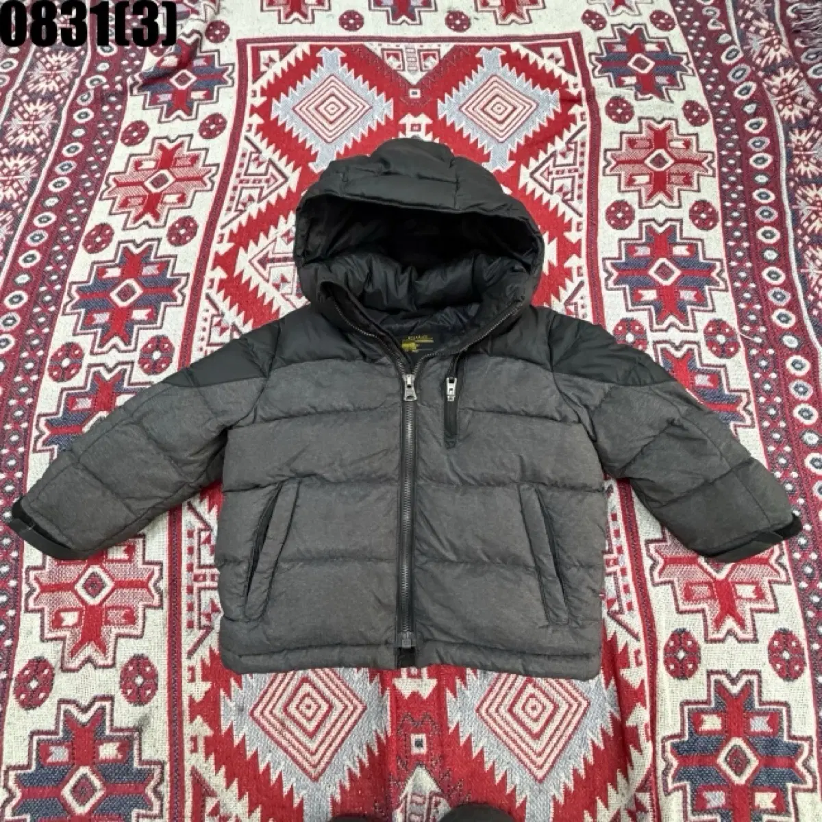 폴로 랄프로렌 아동용 패딩 그레이 2T(90) 0831