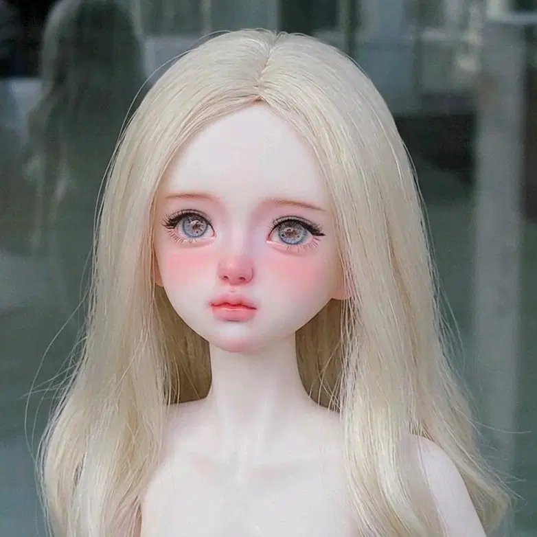풀박스 구관 msd 헤드 구체관절인형 메이크업된 헤드