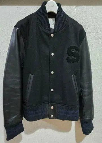 sacai 바시티 자켓