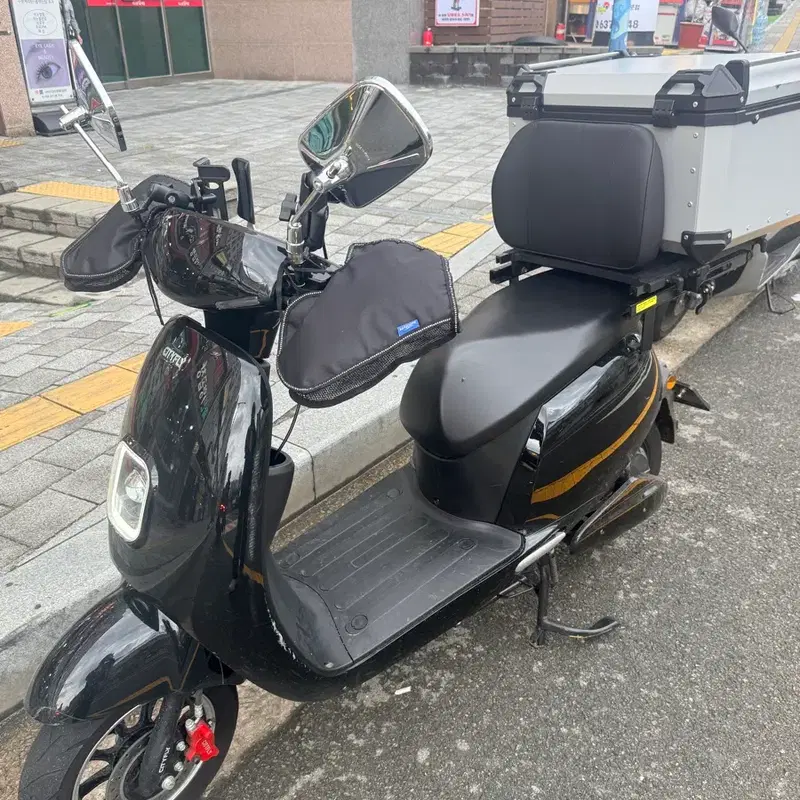 전기오토바이 시티플라이c40 전동 스쿠터 블랙색상
