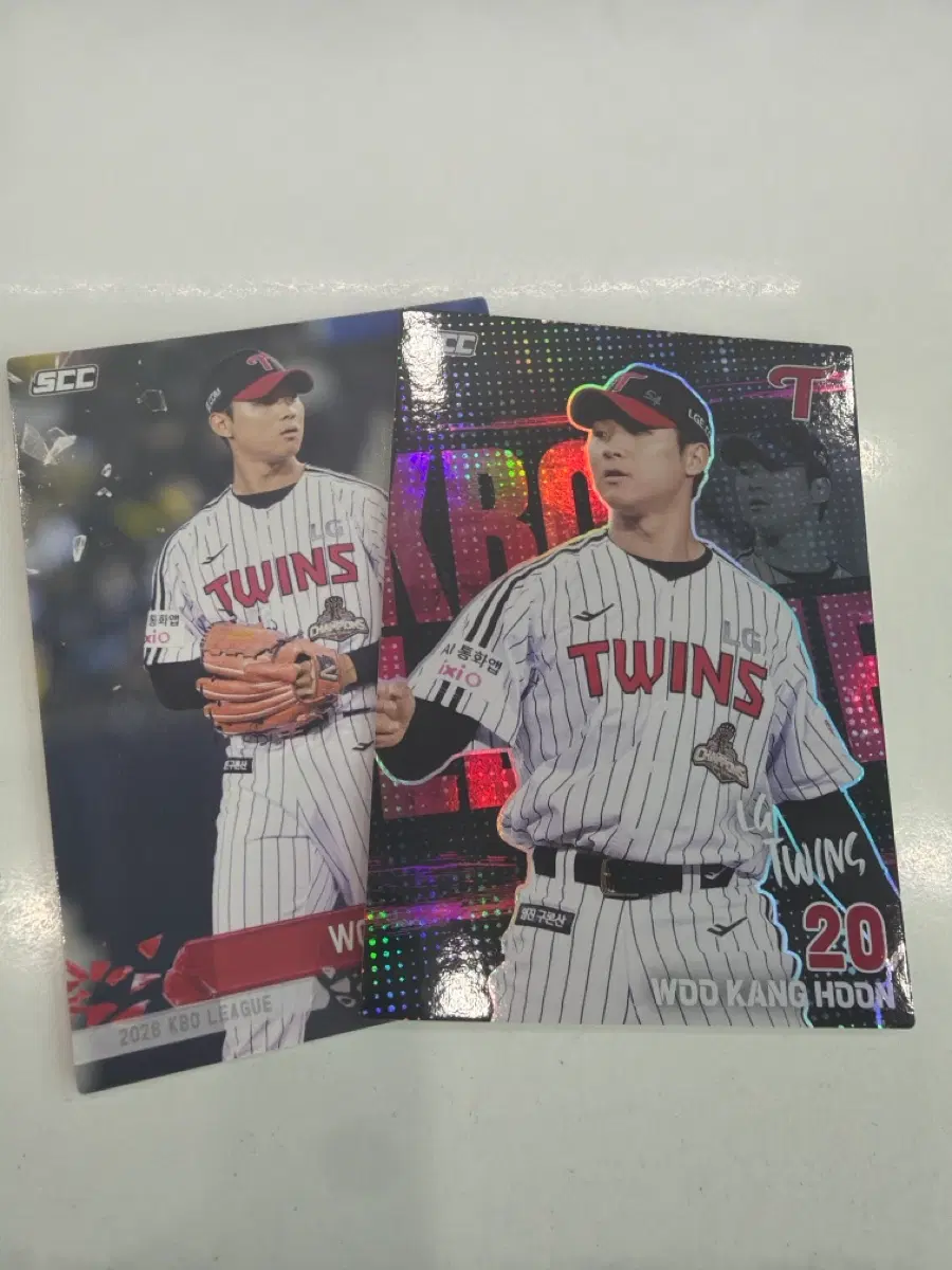 KBO 2026 plus 카드 우강훈 선수 카드 일괄 판매