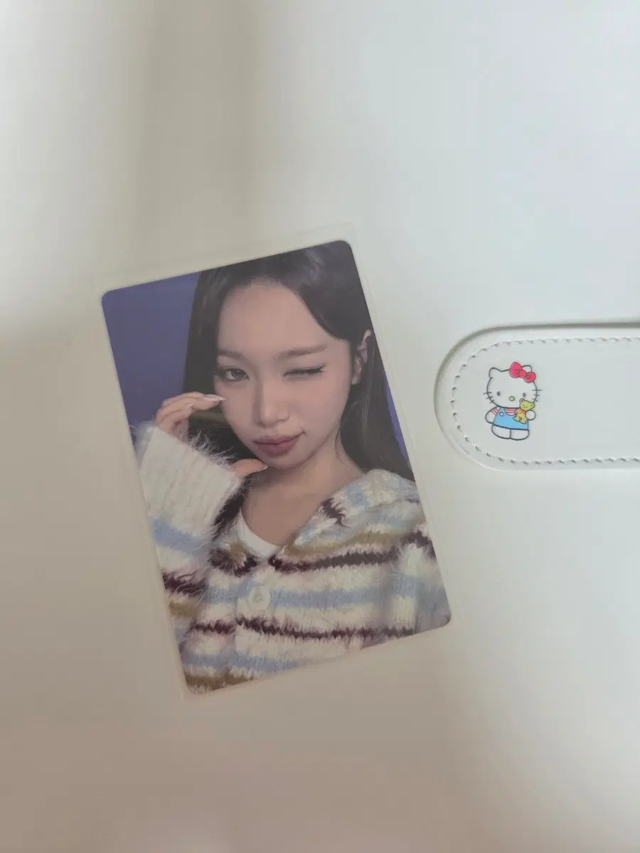 르세라핌 김채원 이크핫 앙콘 dc 포카