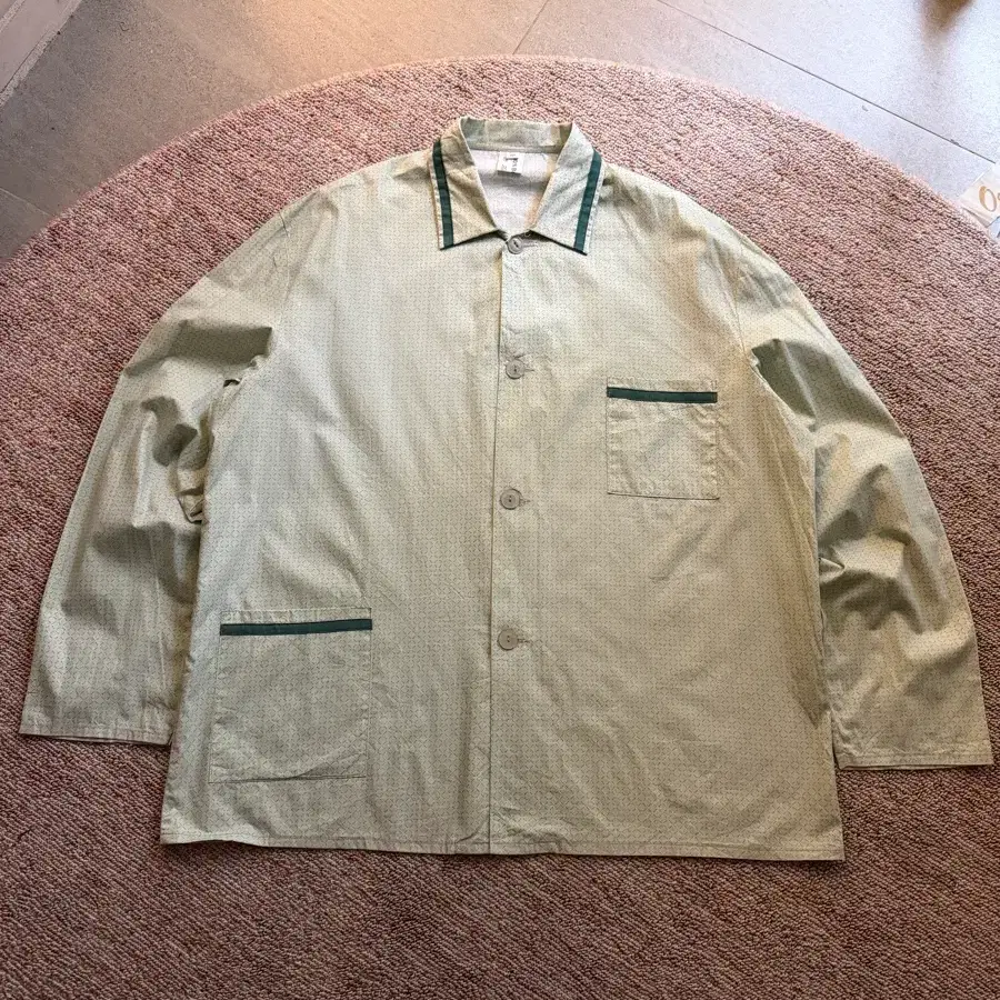 1980s EUROPEAN PRINTED PAJAMA 파자마셔츠자켓