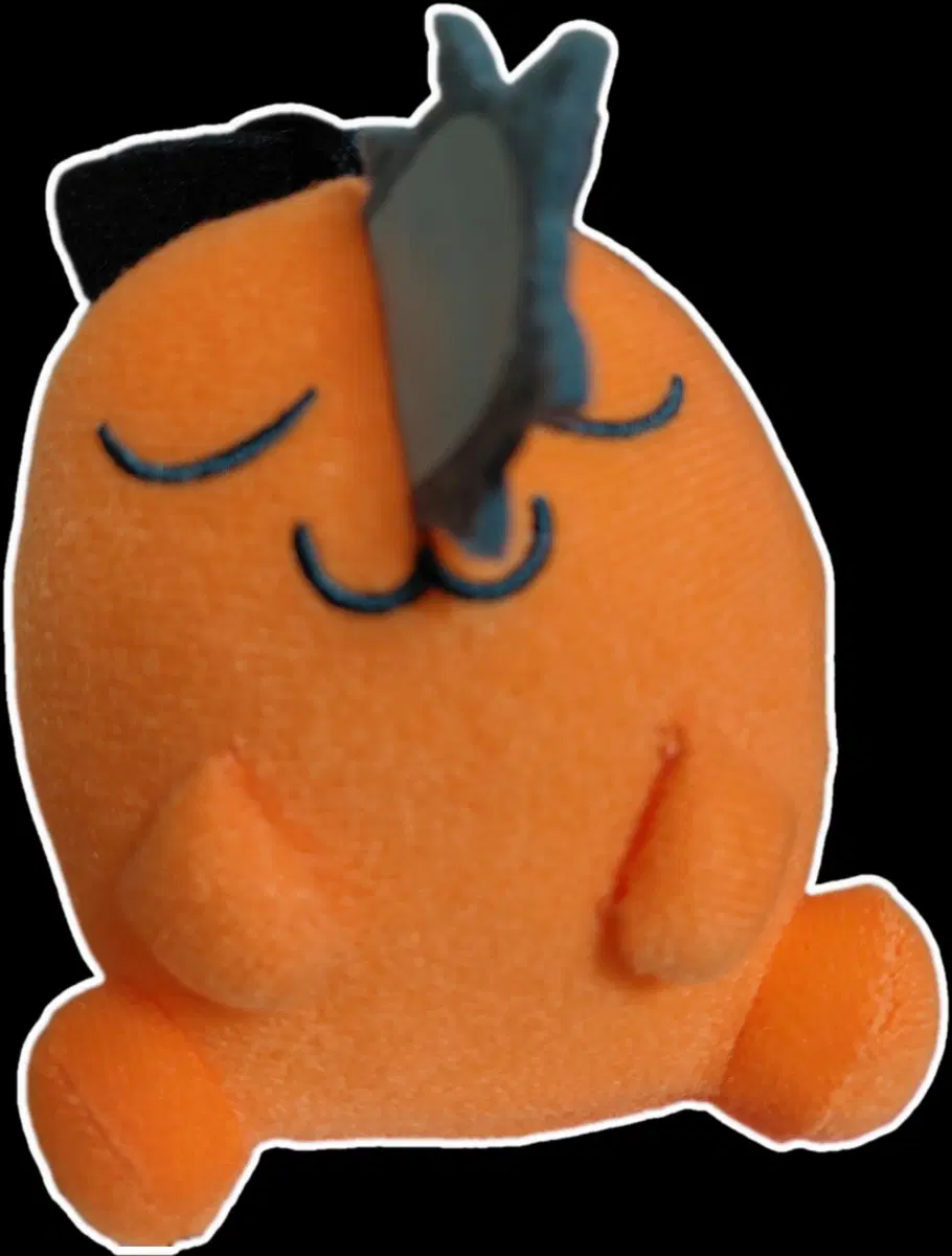 체인소맨 굿즈: 포치타 봉제인형 키링