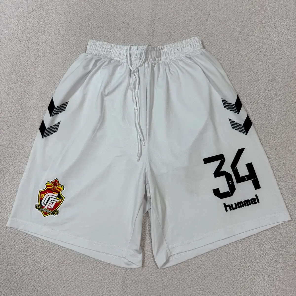 험멜 경남FC 트레이닝 반바지 유니폼