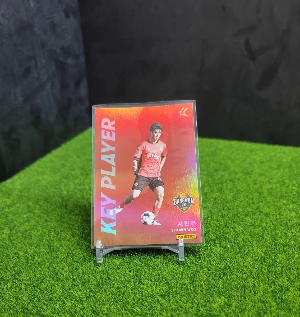 파니니 축구카드 K리그 2026 서민우 강원FC KEY PLAYER 카드!