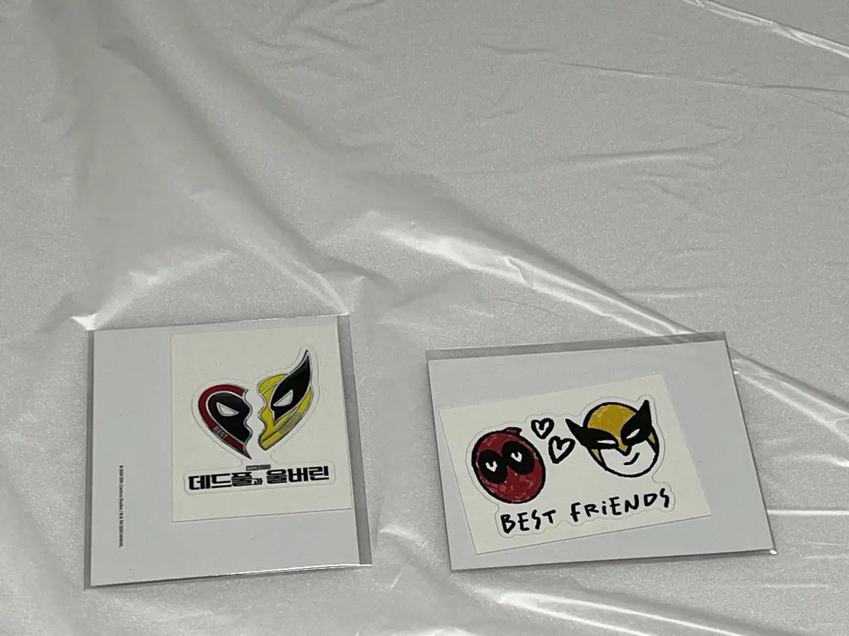 데드풀과울버린 타투스티커