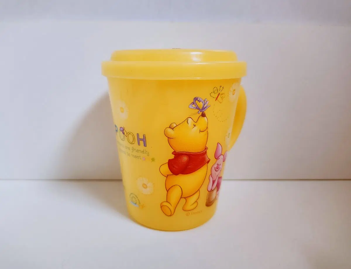 [고전문구] 정품 디즈니 곰돌이푸 & 친구들 컵