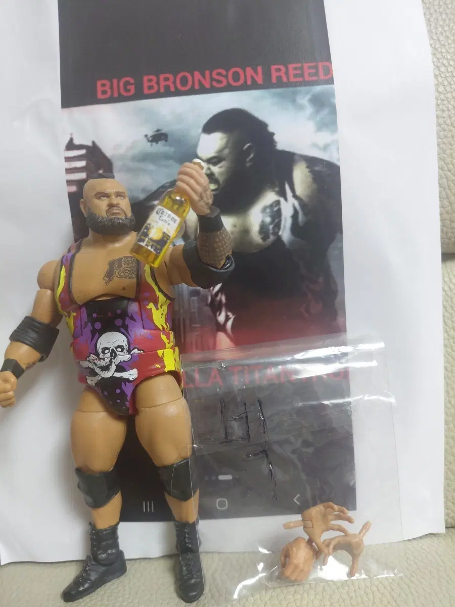 브론슨 리드 액션 피규어 WWE