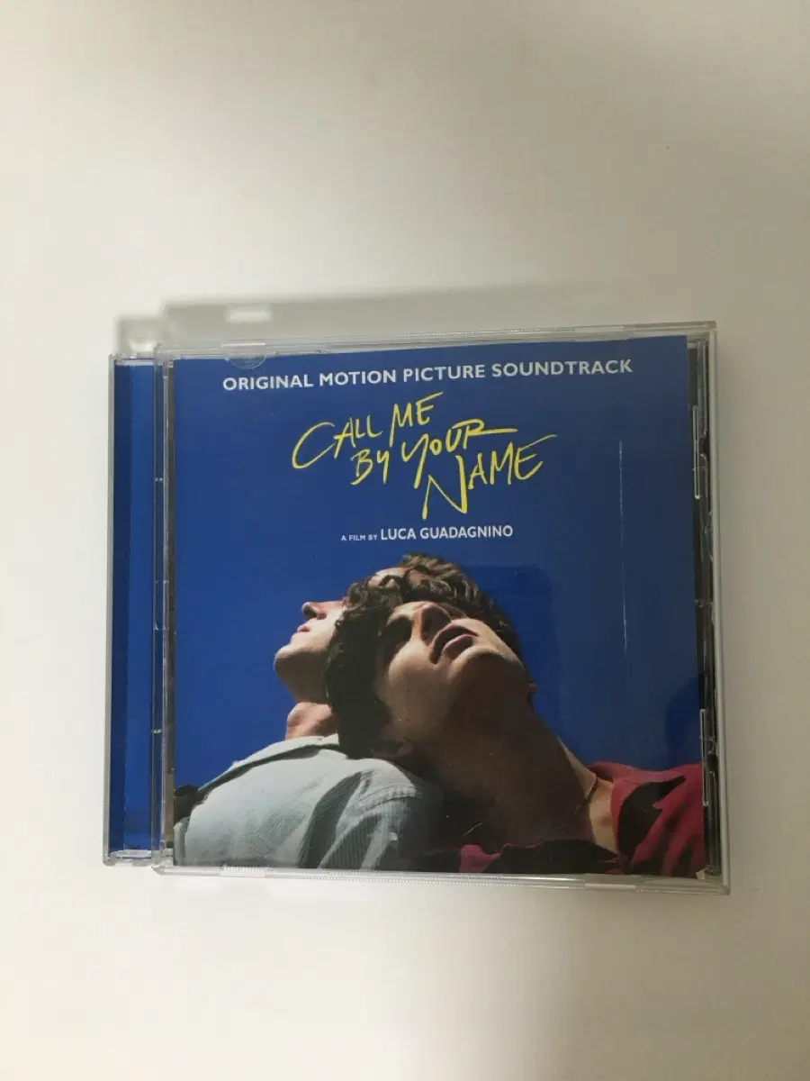 콜미바이유어네임 OST 앨범 시디 CD 콜바넴 티모시 샬라메